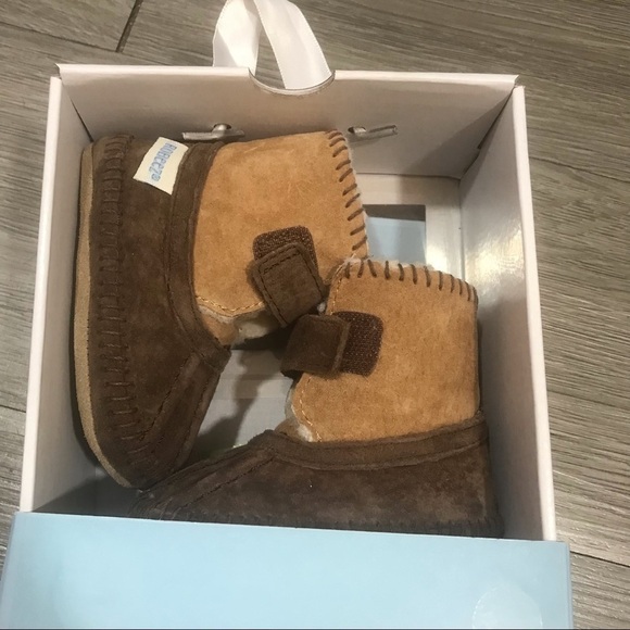 Robeez Galway New in Box Cozy Brown Boots - Picture 2 of 12
